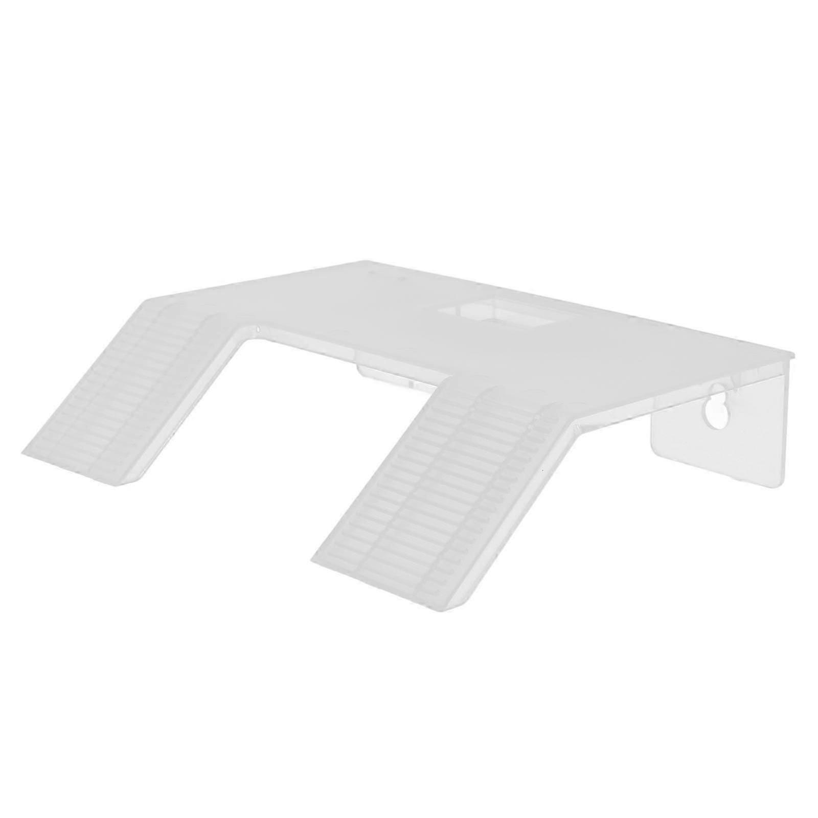 Aquarium Turtle Platform for Basking Transparent Tortoise Floating Dock