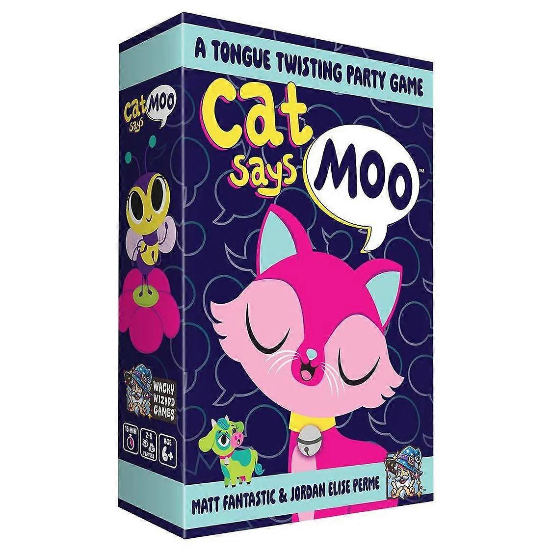Cat Says Moo Board Game