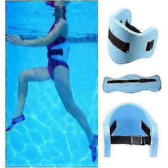 Swim Floating Belt - Water Aerobics Exercise Belt - Aqua Fitness Foam Flotation Aid -Blue