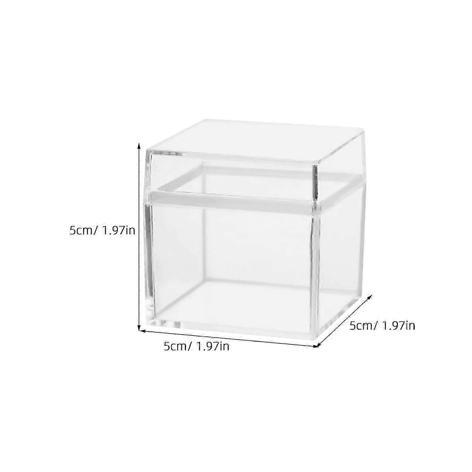 Candy Boxes Clear Candy Boxes for Jewelry Storage 12Pcs
