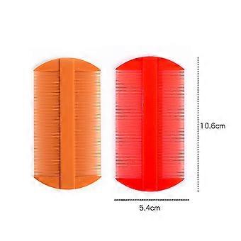 Comb Pets Daily Cleaning Supplies Plastic 8Pcs Comb for Flea Removal