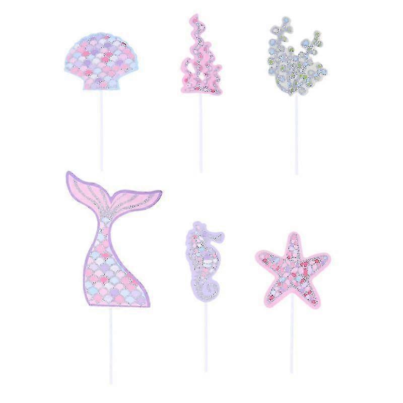 36pcs cake decorations , Mermaid Topper