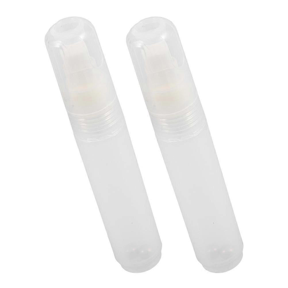 Refillable Paint Markers 2Pcs for Office Clear Empty Flat Head Pens