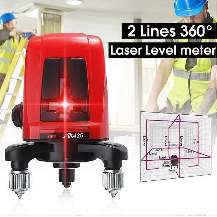 NEUFU 360 Automatic Laser Level 2 Lines 1 Red Dot