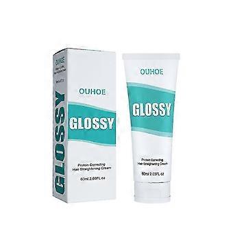 Professional Protein Hair Straightening Cream with Argan Oil Deep Nourishment, Frizz Control, Promotes Hair Growth & Softens Dry Hair Suitable for A