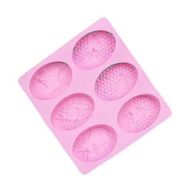 Hmwy-silicone Small Bees Handmade Soap Mold