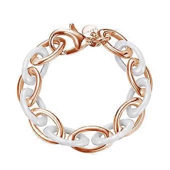 ESPRIT ladies bracelet pure Ceramic white Rosé stainless steel ESBR11432C210