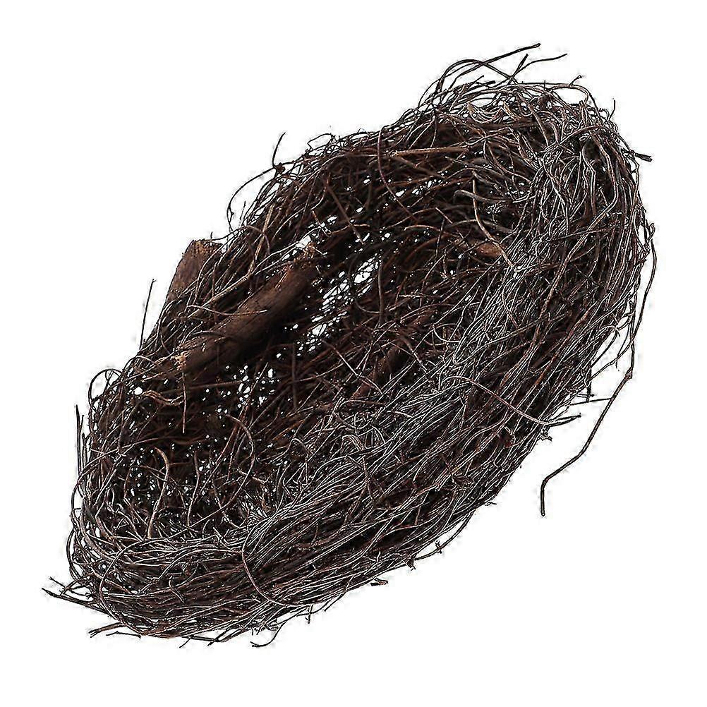 Artificial Bird Nest Rattan Craft for Easter Decorations Coffee