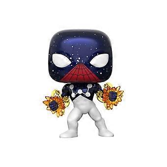 Funko Pop! Beeldje - Marvel - Spider-man (Captain Universe) - PVC - 9 cm - Meerkleurig