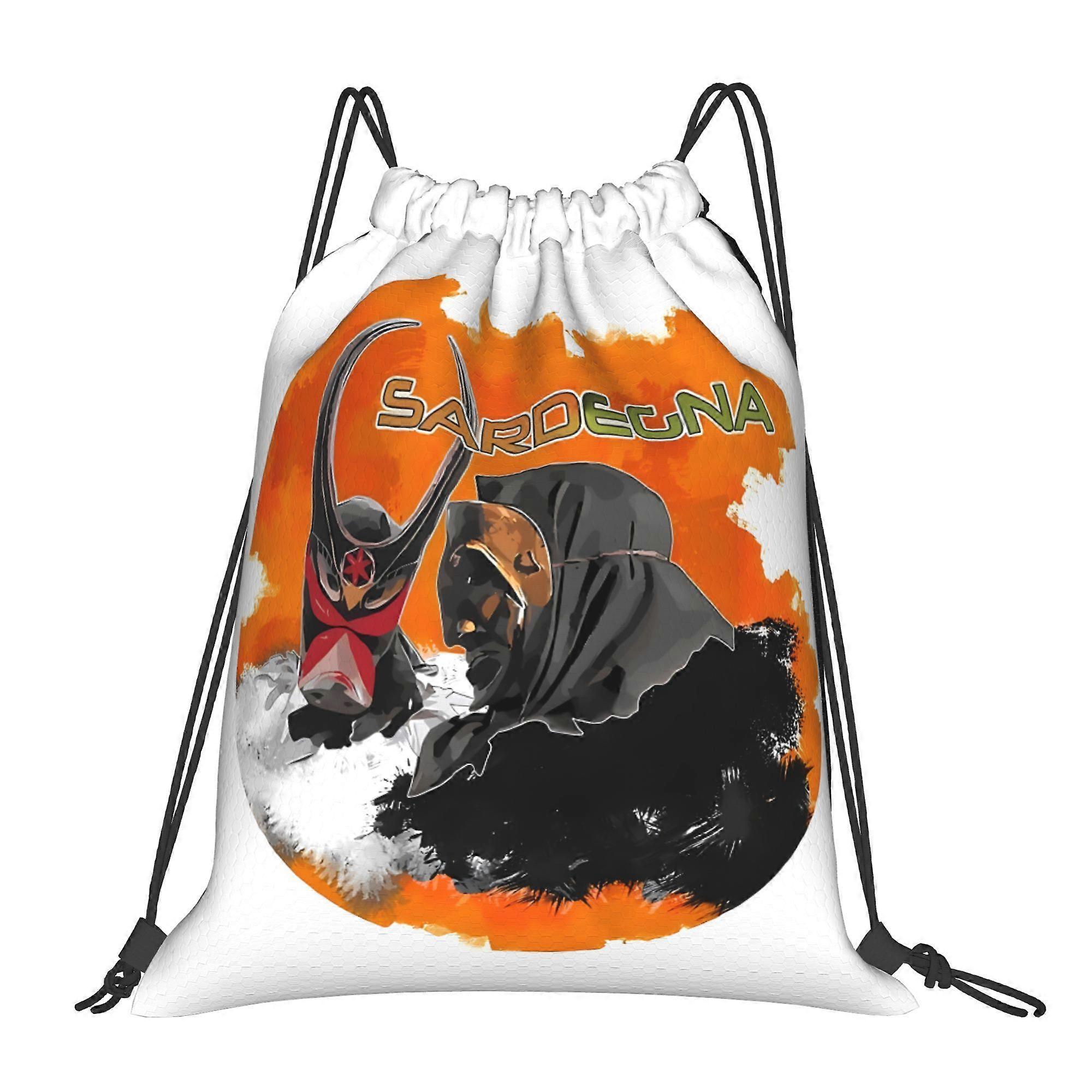 Sardinia Drawstring Bags with Patterns-Gqazw