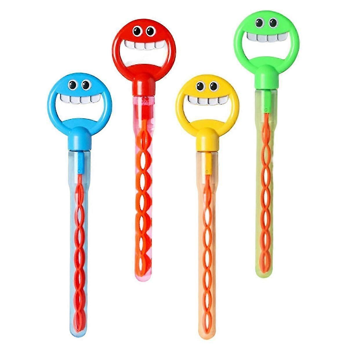 Bubble ,32 Hole Smiling Face Bubble Stick,Summer Toy