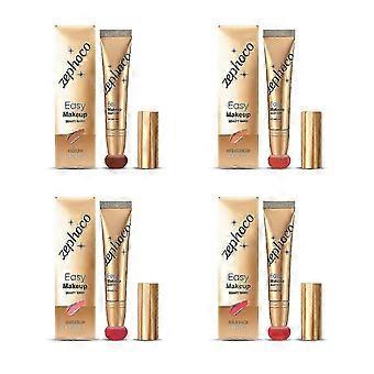 Caneta Almofada de Blush Líquido - Maquiagem de Rosto Duradoura e Fácil de Aplicar para Contorno 3D Natural, Acabamento Suave e Não Gorduroso, 15g