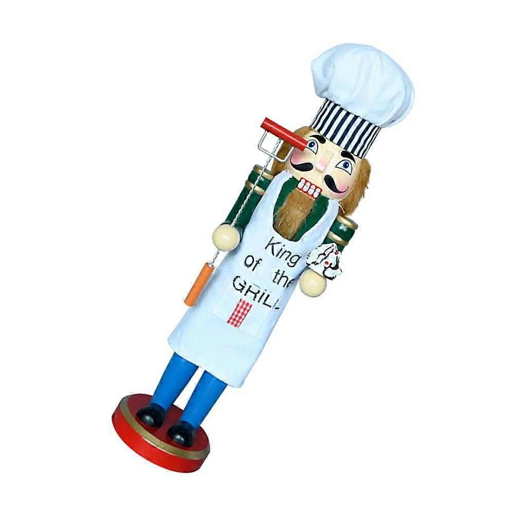 Nativity Craft Pizza Chef Nutcracker Sushi Chef Nutcracker Household Decorations Christmas Nutcracker Decor