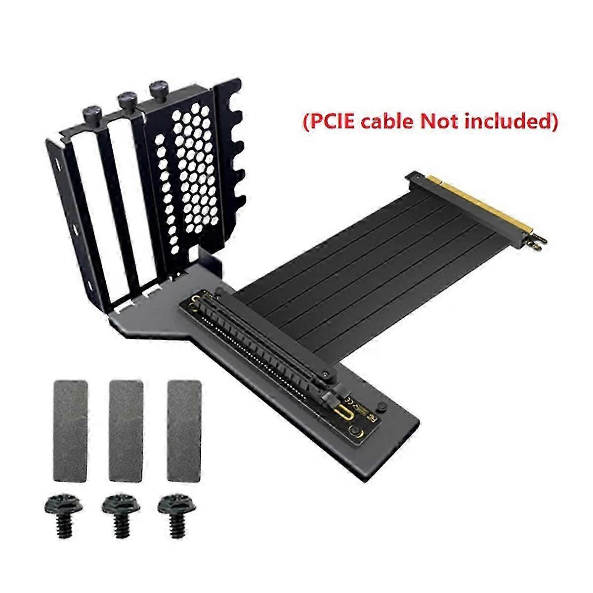GPU Holder Riser ATX Matx Case Graphics Card Steering Bracket Black