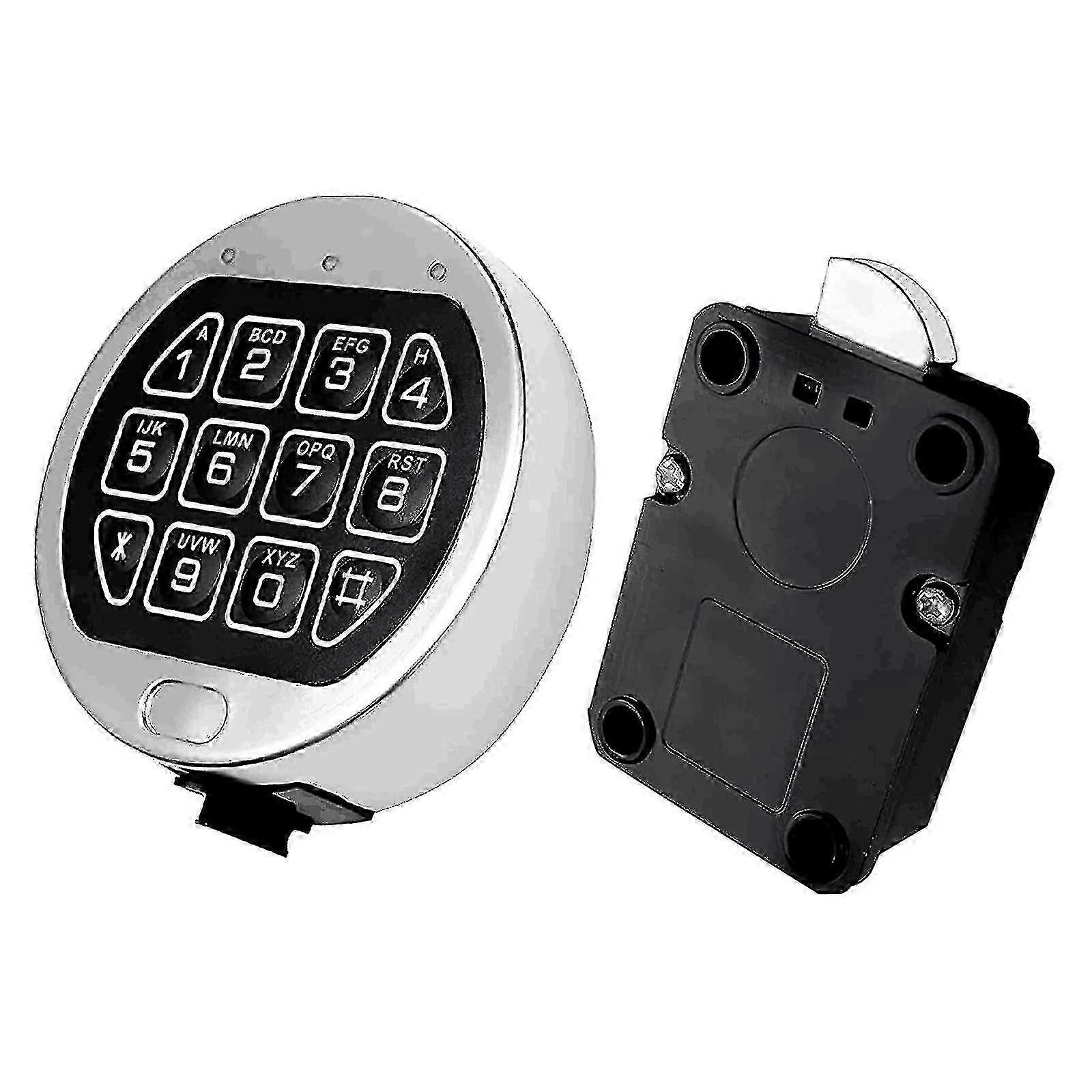 Replacement Electronic Combination Safe Lock Digital Keypad With Swing Bolt-Yvan