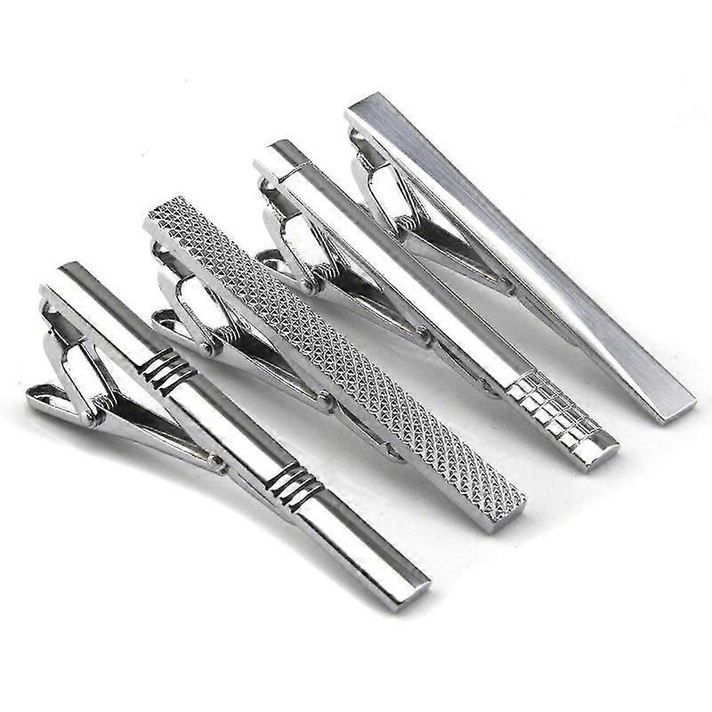 Conjunto de acessórios para gravatas masculinas: alfinete e fivela de 0,3 polegadas.