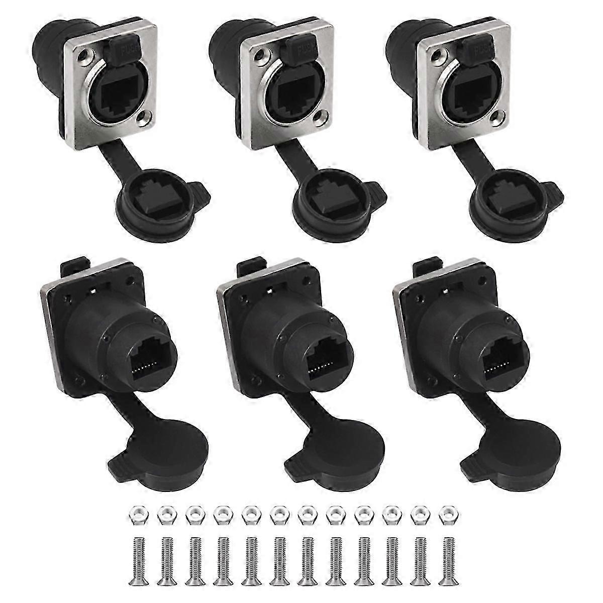 Waterproof RJ45 CouplerRJ45 Waterproof Network Connector