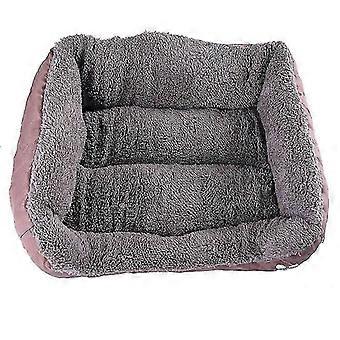 Pet Bed Warm In Winter Soft And Comfortable Kennel-black-green