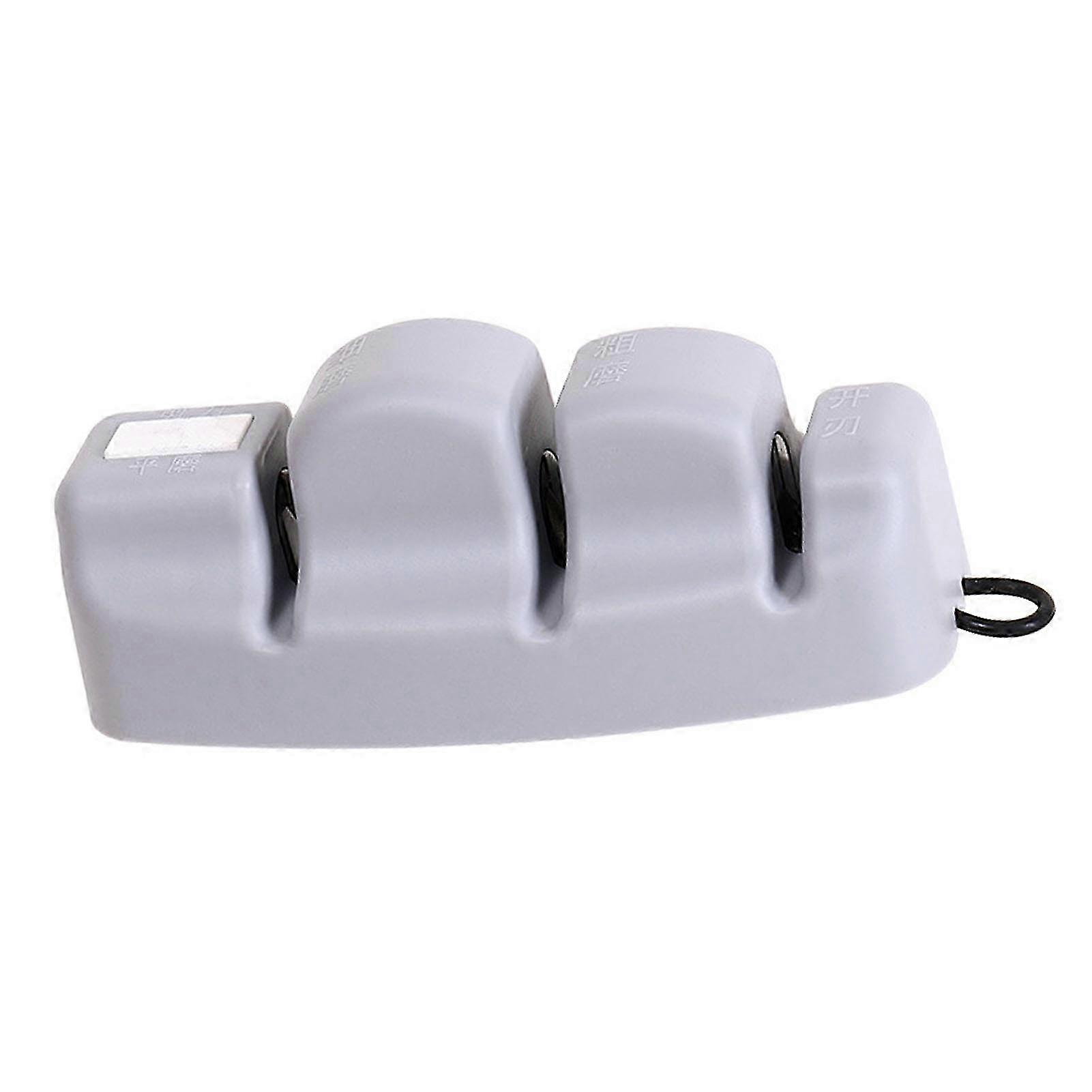 4-Stage Gray Knife Sharpener Portable