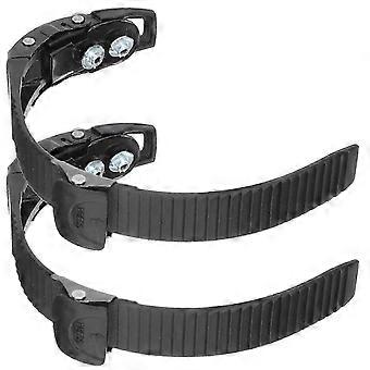 Set of 2 roller skate straps, replacement buckles for skating shoes.WHBYV