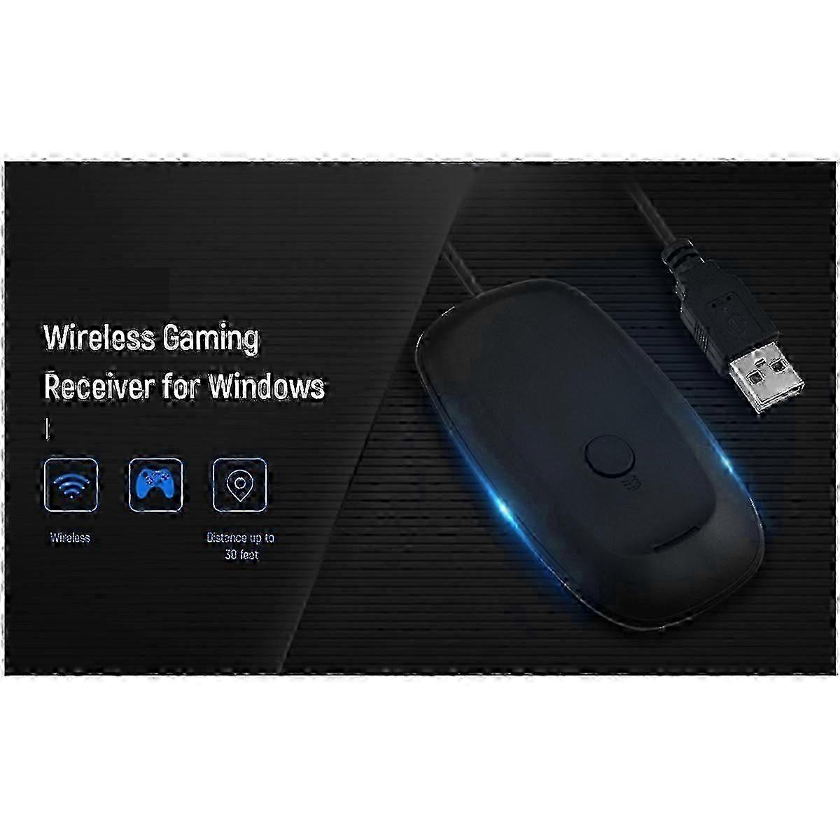 Wireless Gaming Receiver USB Controller PC Adapter compatible with Xbox 360MAX01 BF