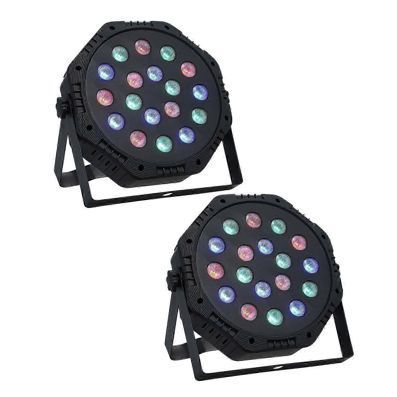 18-LED RGB Auto+Sound Stage Light