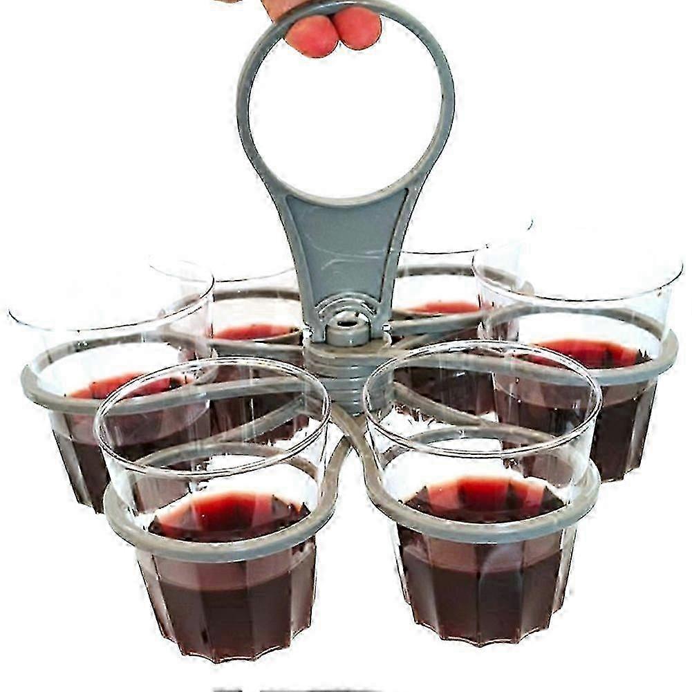 Sturdy Foldable 6-Cup Carrier