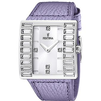 Feast Quartz Analog Women's Watch with Cowhide Bracelet F16538/4