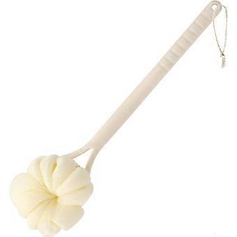 Long-handled back brush with soft bristles, 2-in-1 body brush, bath sponge, body brush