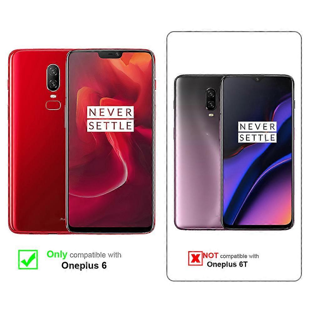 Screen protector compatible with OnePlus 6 tempered glass