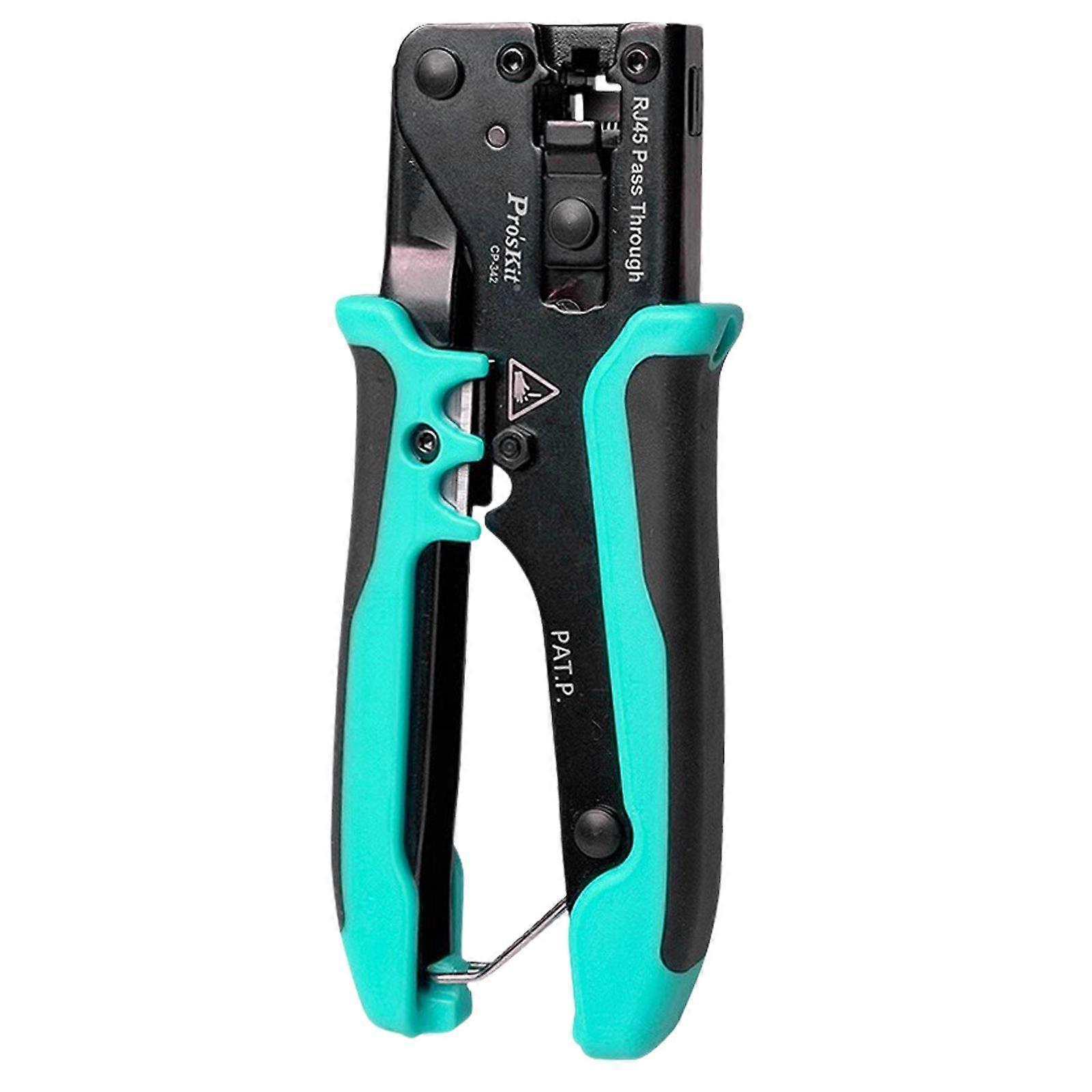 Pass Through Crystal Head Ethernet Cable Cutter Multi-Function Network Crimping Tool CP-342
