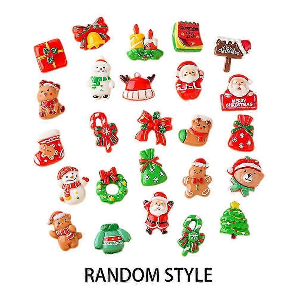 2cm Festive Plastic Fridge Magnets