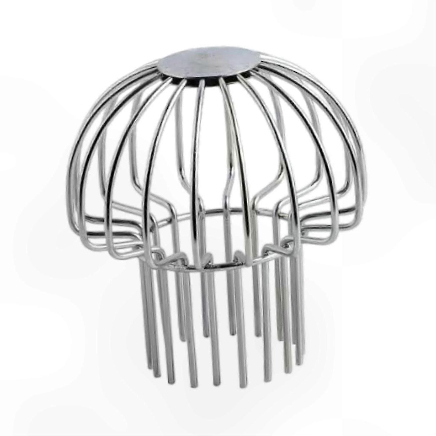 Gutter Guard for 40mm-50mm Pipes - Rustproof Downspout Protector Strainer Filter