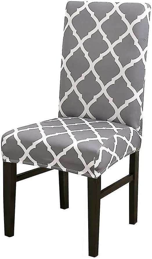 ダイニングチェアカバーセットストレッチスパンデックスショートダイニングチェアスリップカバー取り外し可能な洗濯可能な装飾椅子プロテクターシートカバーダイニングルームホーム