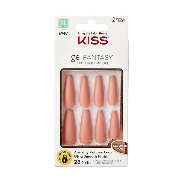 Kiss Gel Fantasy Sculpted Nails Xl Nails - Hoopla