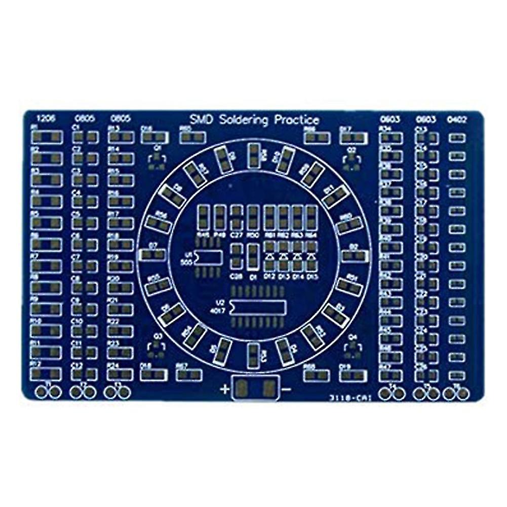 Rotating Led Smd Ne555 Sing Board Diy Kit Skill Diy Kit Electronic Pcb Board