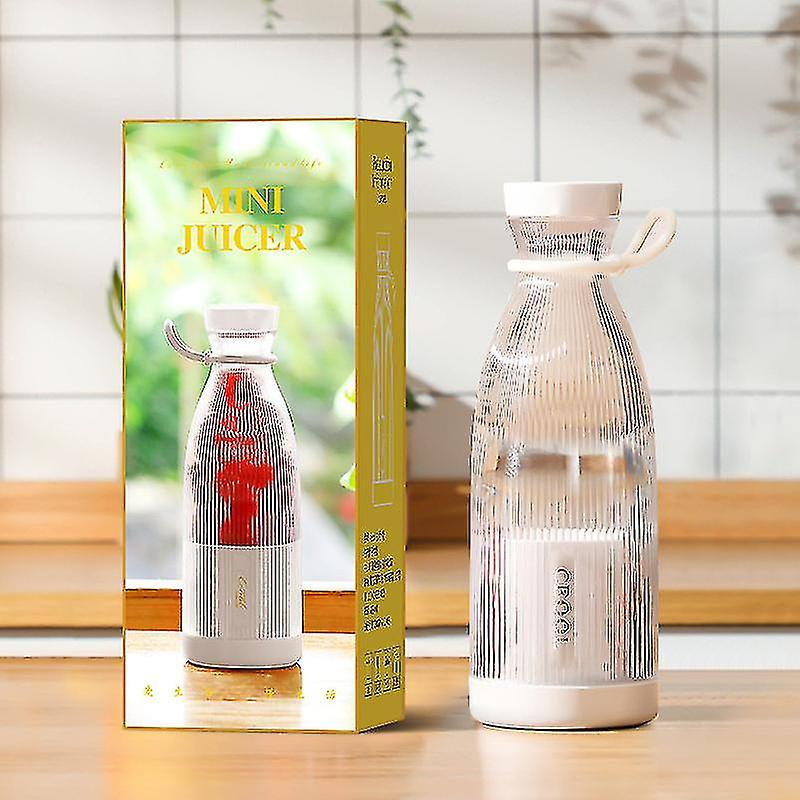 Personal Portable 300ml Mini Bottle 2 Blades Usb Rechargeable Blender Juicer Fruit Extractor Electric Mixer Juicers