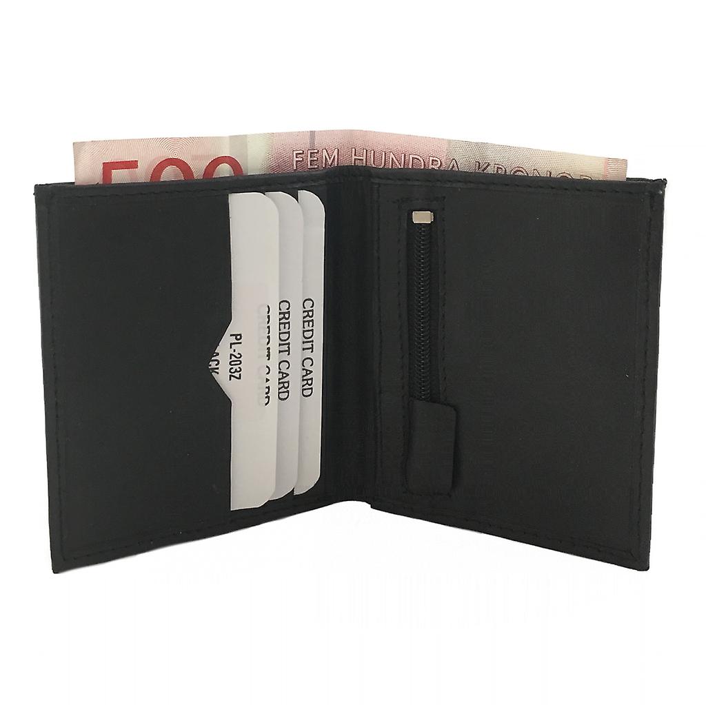 Fodral i äkta skinn med sedelfack