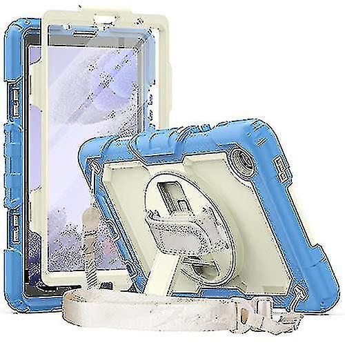 Timoom Case For Gay Tab A7 Lite 8.7 Inch With Screen Protector Pencil H 3 Layers Duty Drop Protective Silicon Case W/ Shoul