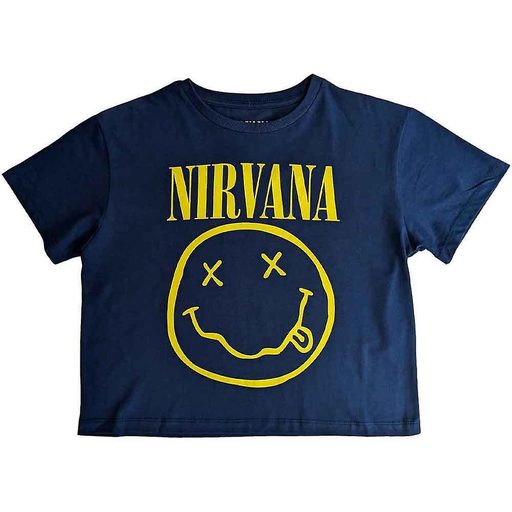 Nirvana Flower Sniffin Crop Top
