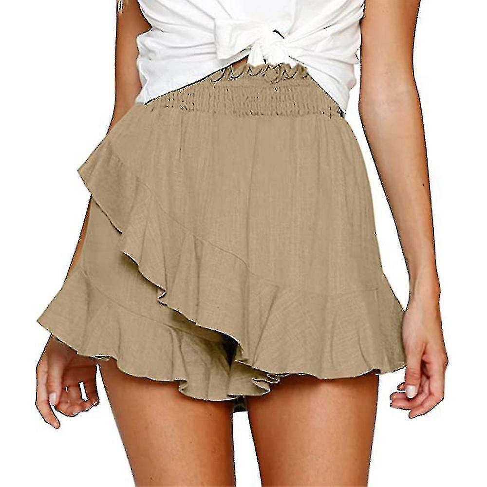 Women's Skirts Mini Wrap High Waisted For Summer