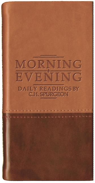 Morning And Evening Matt Tanburgundy by C. H. Spurgeon Paperback Book