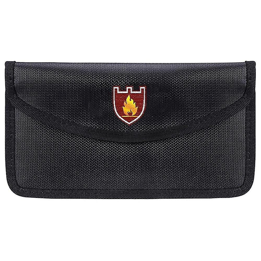 Important Document Organizer, Fireproof Waterproof Document Bag, Small Safe Bag With Zipper, Loop C