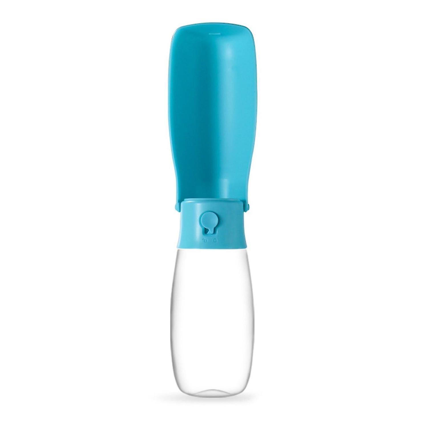 Dog Water Bottle Pet Water Dispenser With Bowl Portable With Strap Filter