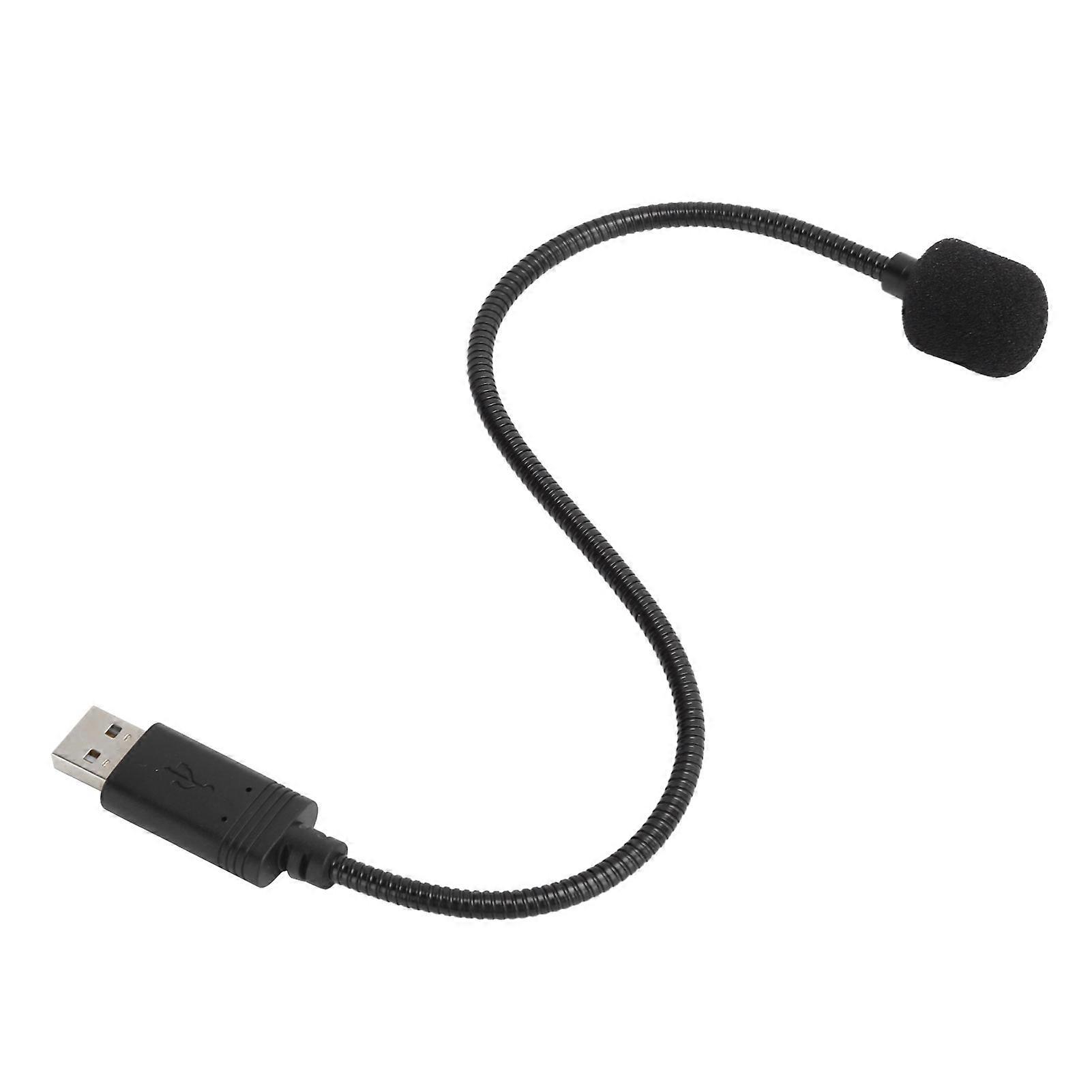 Mini microphone USB pour ordinateur portable, compatible avec Windows 2000, XP, 7 et OS X