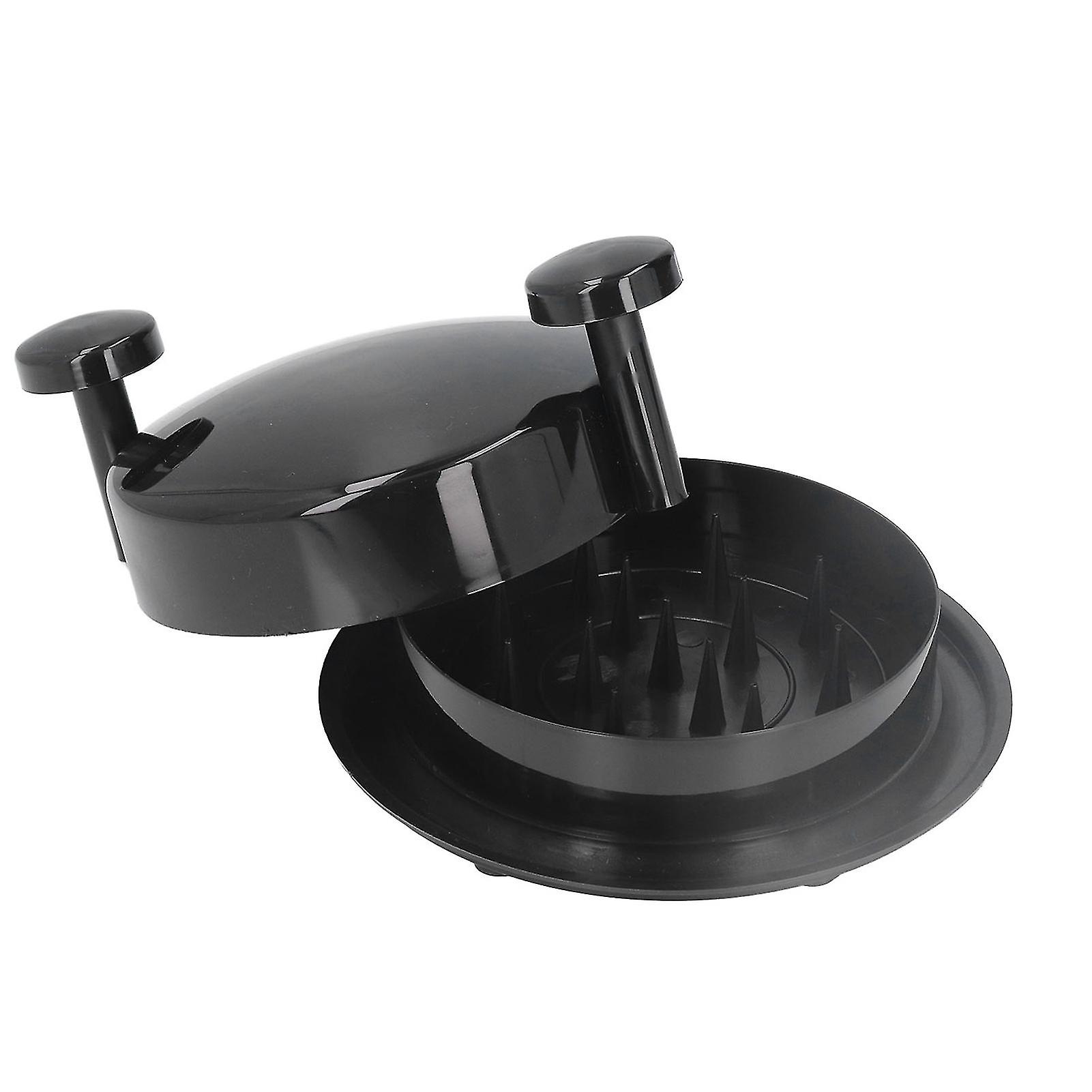 Meat Shredder Prevent Slip Base Efficient Manual Meat Shred Machine with Handles for Chicken Beef Black 