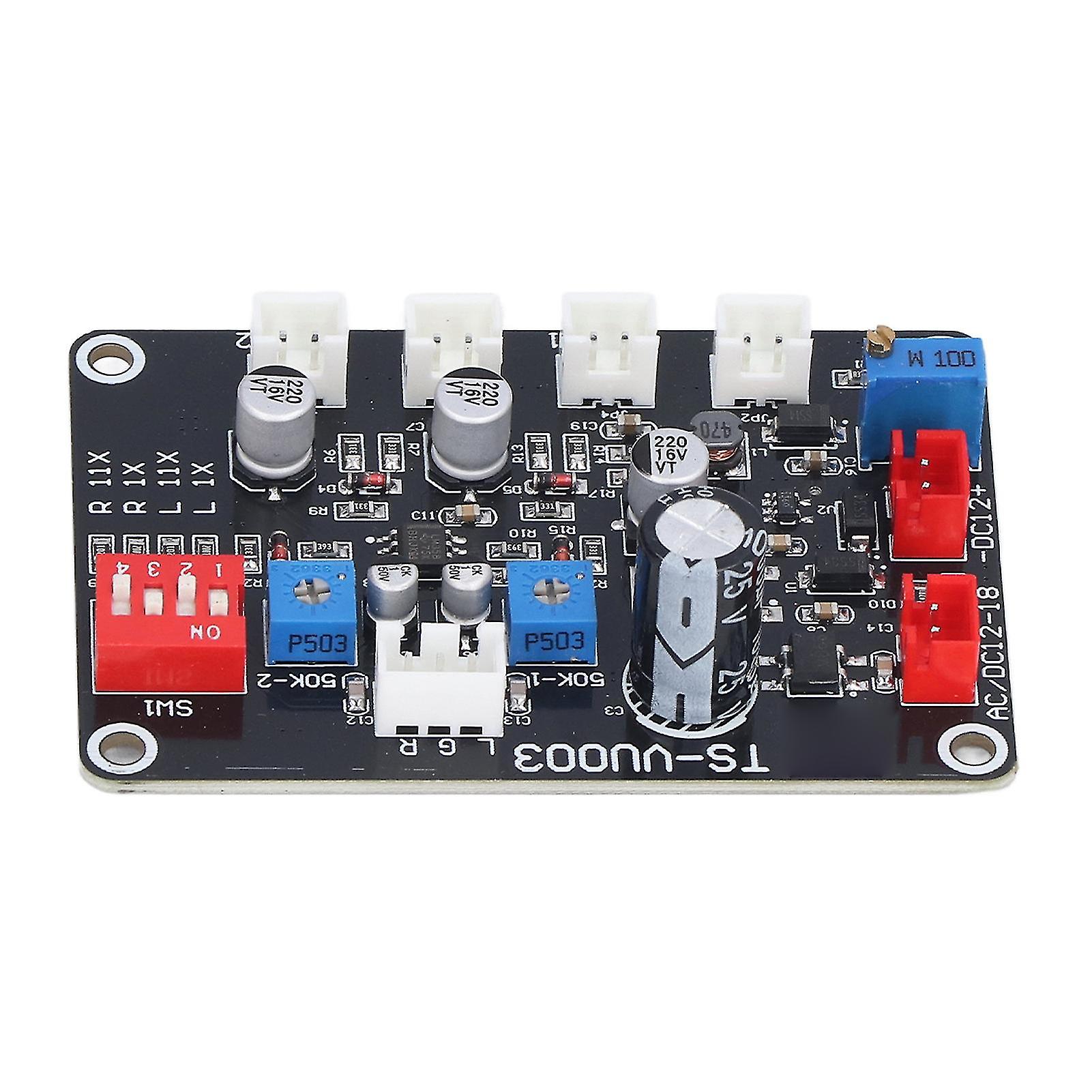 TS VU003 VU Meter Driver Board Adjustable VU Meter Driver Panel Backlight Driver Module DB Power Amplifier 100mA 