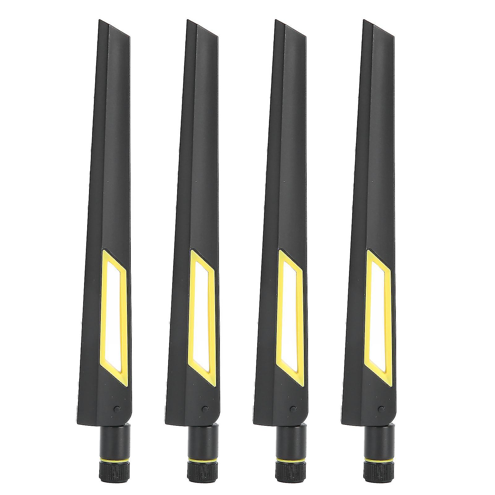 4Pcs Router Antenna for RTAX88U AX6000 2.4G/5G DualBand 10dB SMA Network Card Antenna