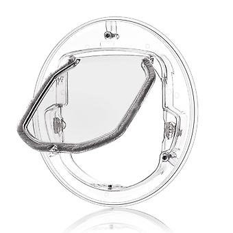 Cat Flap Door 4 Way Locking Cat Doors YOUTHINK Small Pet Door for Cats Small Dogs Puppy
