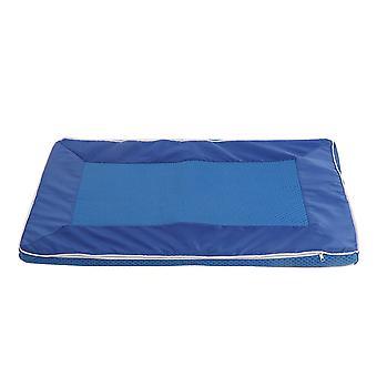 Pet Dog Cat Summer Kennel Cooling Bed Mat Soft Breathable Washable Carpet Pet Supplies (M)